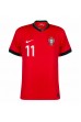 Portugal Joao Felix #11 Fotballdrakt Hjemme Klær EM 2024 Korte ermer